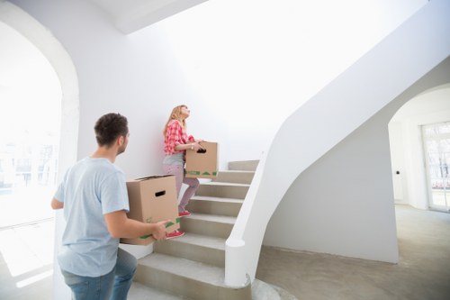 Small business relocation using a man and van service in Woodford