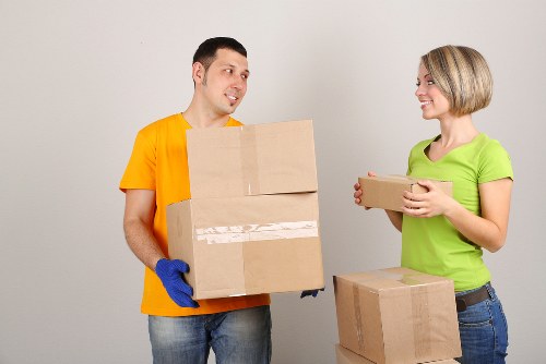 Business relocation transport ready for office removals in Woodford