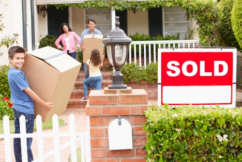 Local Woodford removals team handling small household items